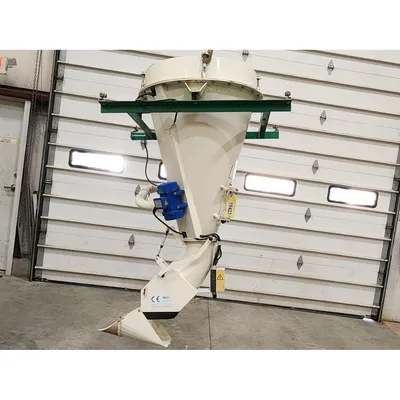 Used 5 cu/ft Vacuum Loading Hopper Loader for Pelleted Seed