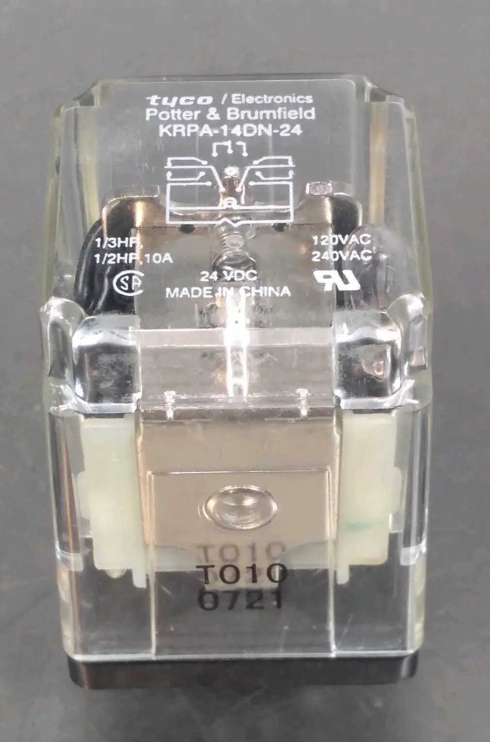 Potter & Brumfield KRPA-14DN-24 Relay Loc4D38