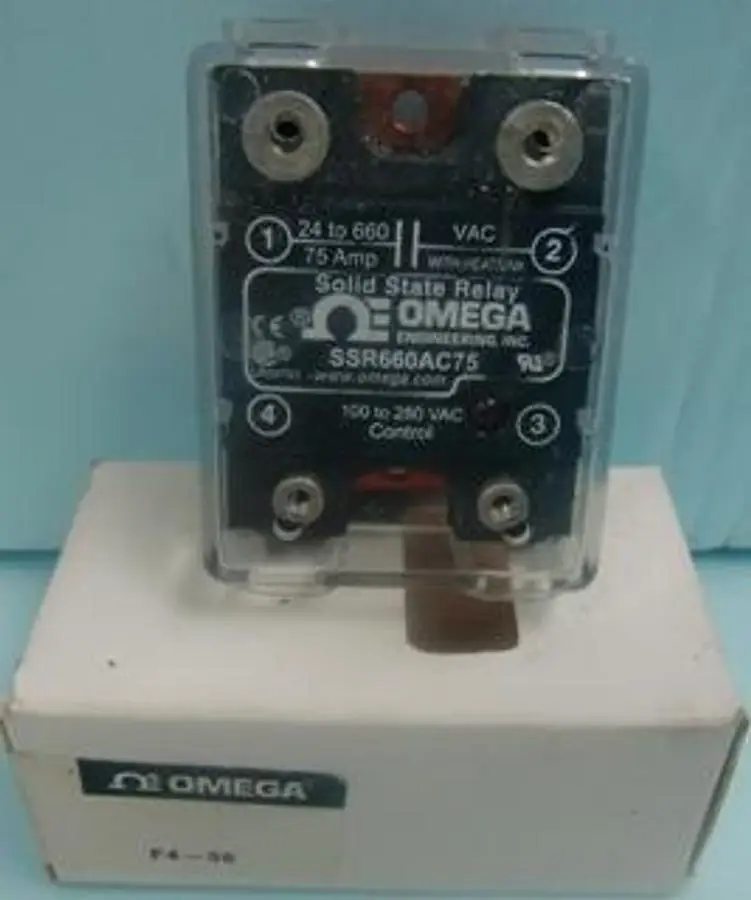 QTY. 1. OMEGA ENGINEERING INC. SOLID STATE RELAY S...