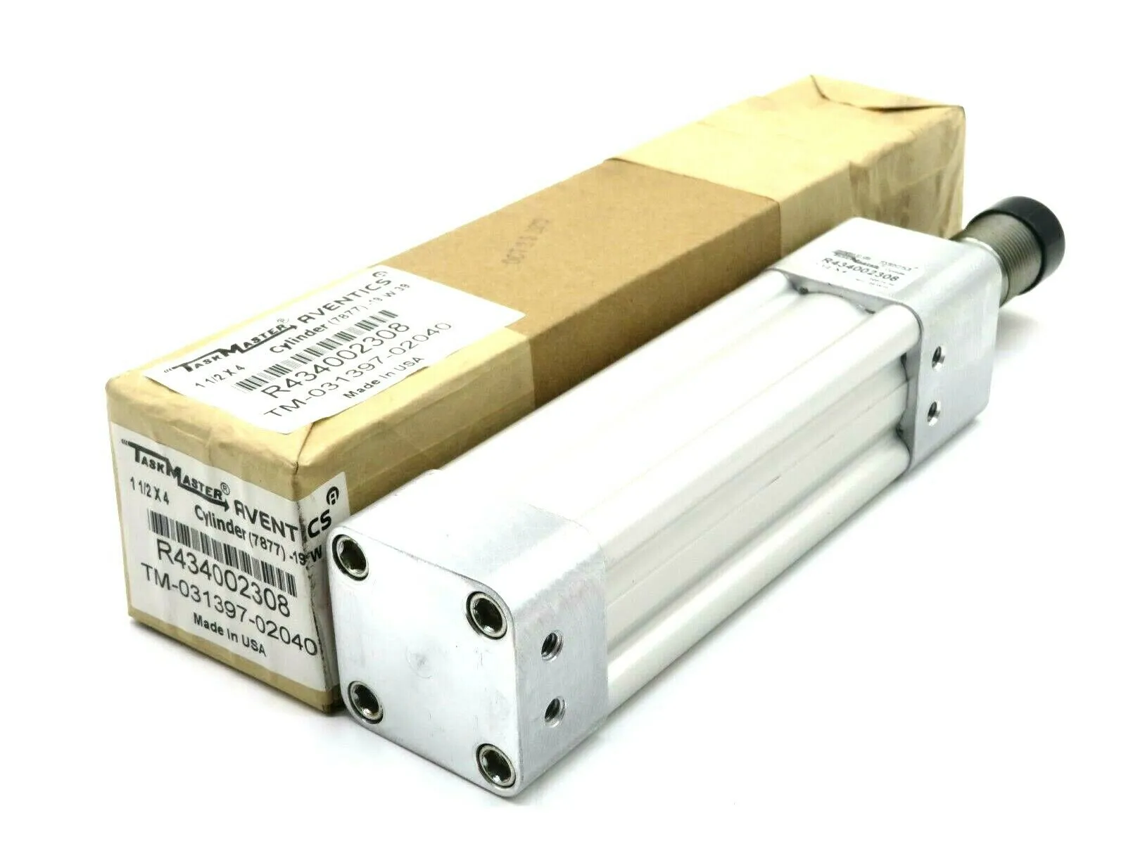NEW TASK MASTER AVENTICS R434002308 CYLINDER 1 1/2 X 4 TM-031397-02040