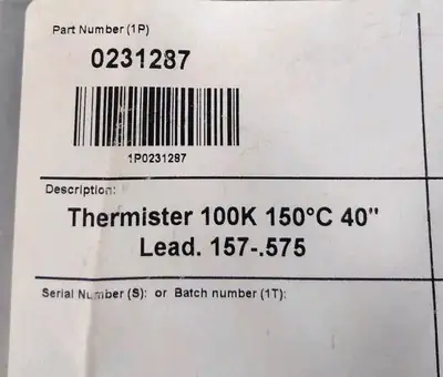 Marken 0231287 Thermister 100K Loc5E2/1