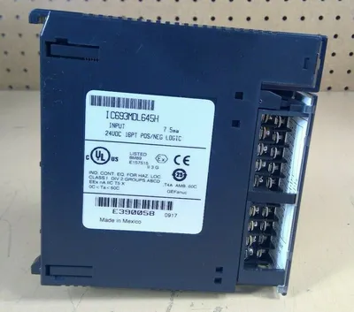 GE Fanuc IC693MDL645H Input Module 24VDC 16Pt Pos/Neg Logic 3H