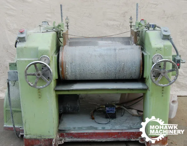 15" X 36" INOUE SEISAKUSHOCO “15X36S”3-ROLL PAINT MILL w/20 HP MOTOR