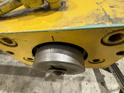 10' X 3/8" CINCINNATI MODEL #375X10 HYDRAULIC SHEAR: STOCK #22818