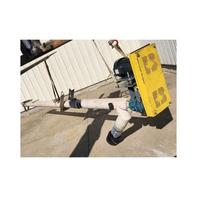 Used 6" Dia. X 18'-6"L  Mild Steel Tubular Screw Auger Conveyor