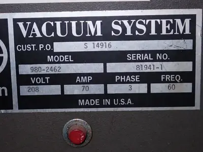 Used VARIAN 3118/9802462 Chemical & Process Equipment Ohio US | HGR 24 #902946
