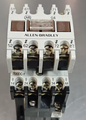 Allen-Bradley 700DC-F400*/C w/ 195-FA40/A Contactor Loc4C4