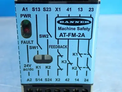 New | in-Stock BANNER ATFM2A Relays & Switches | HGR 24 #739813