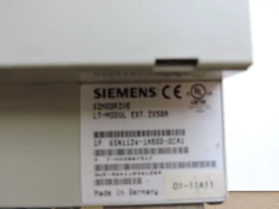 SIEMENS 6SN1124-1AB00-0CA1 DRIVE SIEMENS 6SN1118-0DM21-0AA0