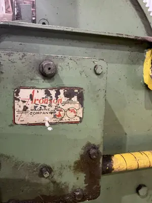 10,000 LBS X 60" ARONSON HD100 HEAVY DUTY WELDING POSITIONER: YOBRO #25141
