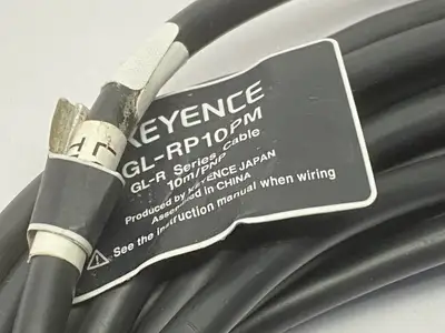 GL-RP10PM | Keyence  Single-Ended Main Unit Connection Cable CUT TO 20' - Used