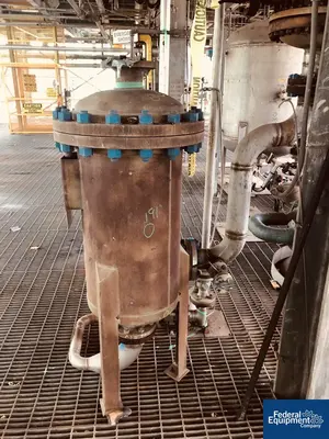USED Trumbo, Incorporated 40 Gal Trumbo Receiver, S/S, 100#