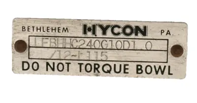 NEW HYCON LFBHHC240G10D1.0/12-L115