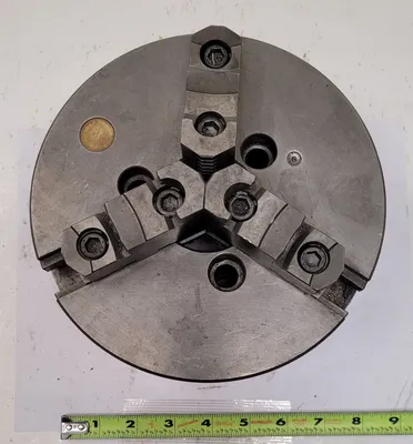 BISON 8" - 3 Jaw Chuck Tooling & Accessories, Lathe Chucks | Machinery Central (1)