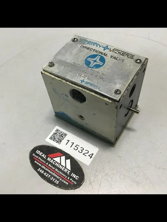 Used SPERRY VICKERS DG4S4 016C W B 50 Valves/Fittings Michigan US | Ideal Machinery #871447
