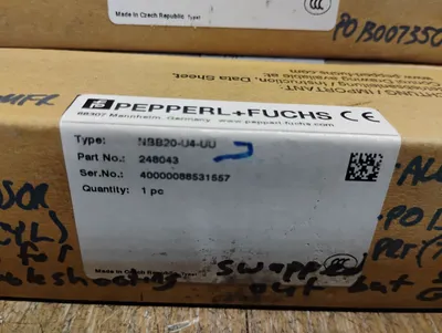 PEPPER+FUCHS NBB20-U4-UU Electrical/PLC/Automation | ESS Industrial Equipment Sales (4)