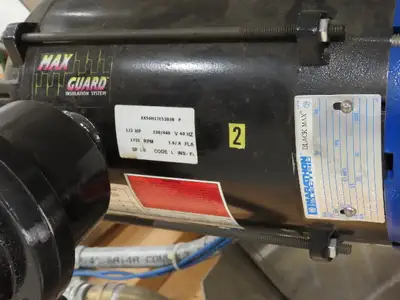 Shibuya Hoppmann Stainless Bottle Valve Feed Hopper Elevator Conveyor .5Hp 460V
