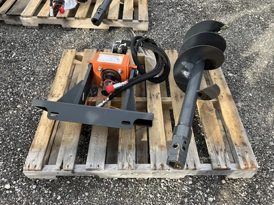 Used WOLVERINE MAD-12-12D MINI SKID STEER AUGER DRIVE & BIT Skid Augers Michigan US | Miedema Asset Management Group #1487879