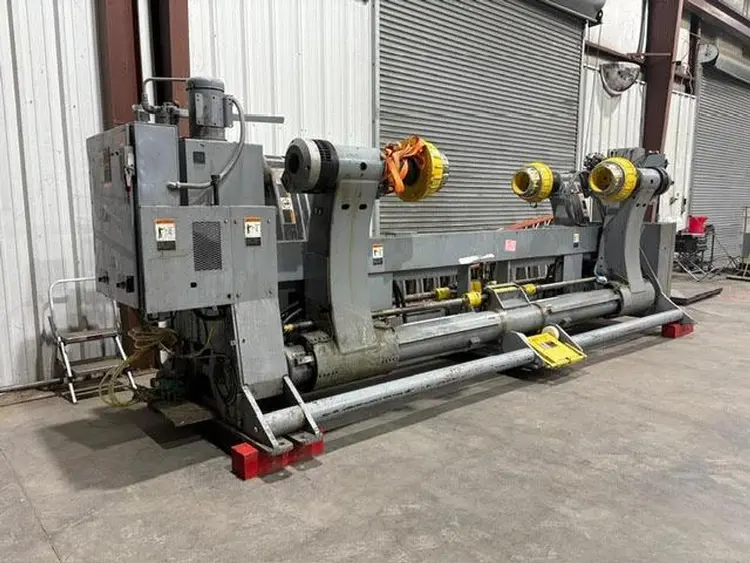 Used 1999 MARQUIP DUAL 72 X 72 Corrugating Line Roll Stands Pennsylvania US | Global Equipment International, LLC #878968