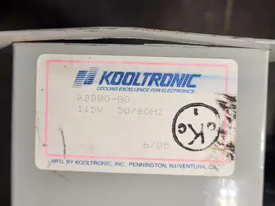 USED KOOLTRONIC KBB80-80