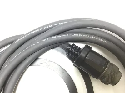 WEATHERALL AWM 21270 105C Pin Encoder Connector Cable 600V