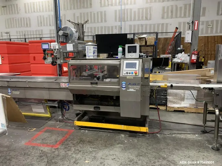 Used PLAN IT PACKAGING SYSTEMS PACK 520/650 Flow Wrappers Illinois US | Aaron Equipment 4 #180307