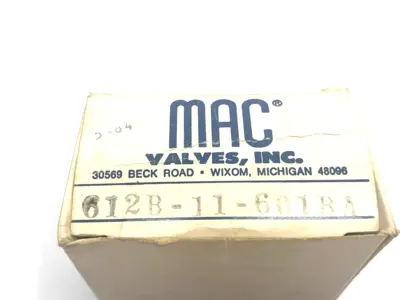 New | in-Stock MAC Valves Single Operator Solenoid Valve 12VDC, 8.5W Solenoid Valves Michigan US | Maverick Industrial Sales #1392550
