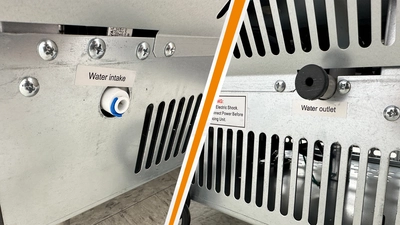 171-0409 198 Pounds Self Contained Ice Maker Machine