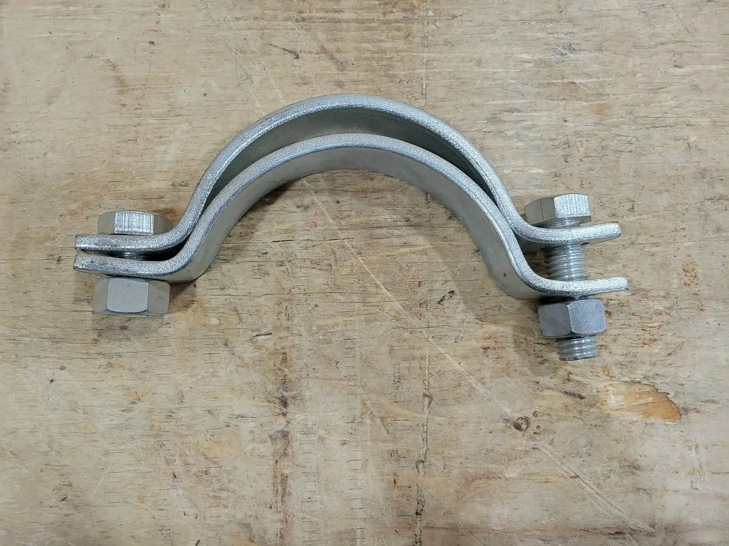Plated 2-Bolt Clamp