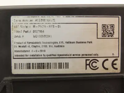 Speedshield M-FM2A-HYS-01 Tracker Display Module 8807954 Off Hyster E80XN