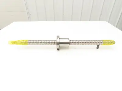 Roberts Z-Axis Ball Screw & Nut Assy 32mm Dia 10mm Lead 660mm OAL 26"
