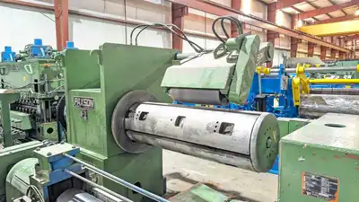 60" x 0.135" x 40,000# Paxson Cut To Length Line