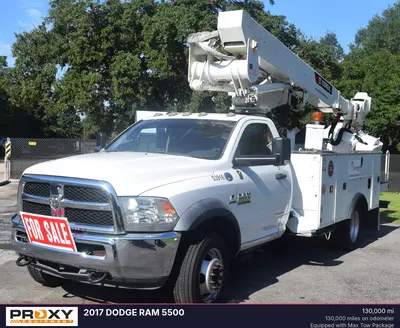 Used 2017 DODGE RAM 5500 Bucket (boom) trucks Florida US | Proxy Equipment #1377918