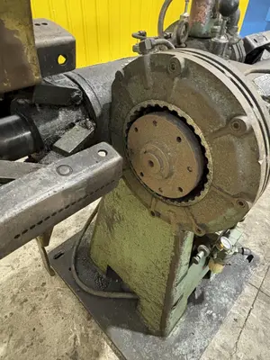 2,000 LBS X 12" LITTELL MODEL #20-12 DOUBLE END PULL OFF UNCOILER COIL REEL: STOCK #23710