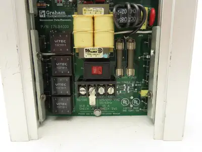 Graham 176B8013 DC Motor Speed Control SCR Drive 2Hp 90/180V Torque Regen Drive