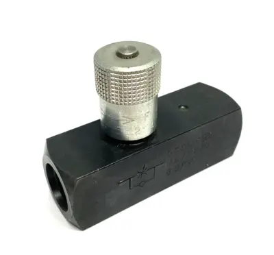 New | in-Stock Parker Colorflow In-line Flow Control Valve, Hydraulic 5000psi Pump & Valve Parts Michigan US | Maverick Industrial Sales #1402120