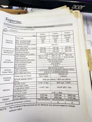 2018 SUPERTEC 1632NC Reciprocating Surface Grinders | SMS Engineering (15)