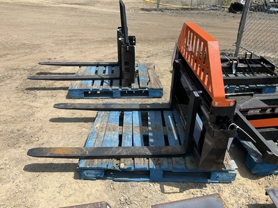 Used WOLVERINE FK-11-48 SKID STEER PALLET FORK Pallet Forks Michigan US | Miedema Asset Management Group #1468726