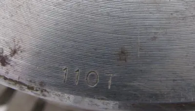 NEW FALK 110T HUB SOLID 6-1/4" DIA