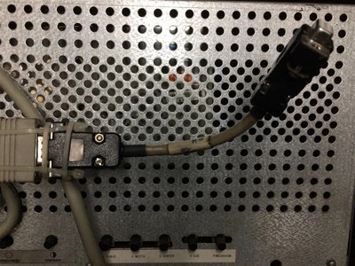 USED HACO BC 45 GRAPHICS-MONITOR: CV1490 230VAC
