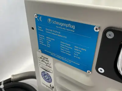 USED SCHEGENPFLUG CONTROL CABINET METERING STATION