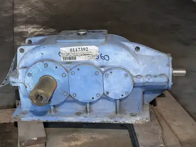 56.6:1 Gear Reducer Type KEE360 Left Hand, 1200rpm