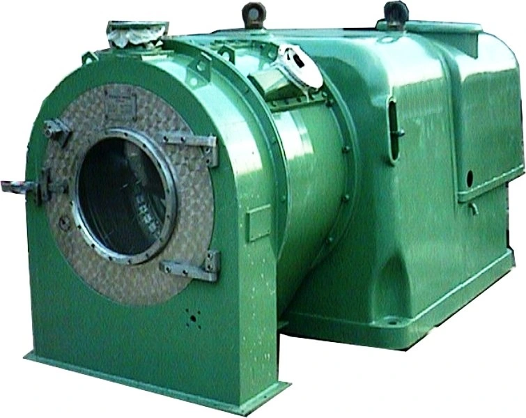 Escher-Wyss P-5/2 2-stage pusher centrifuge, 316SS.