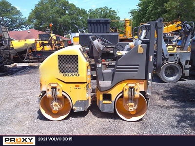 Used 2021 VOLVO DD15 Tandem Rollers Texas US | Proxy Equipment #1426092