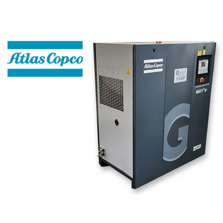 Used ATLAS COPCO GA11+FF Rotary Screw & Sliding Vane Air Compressors West Virginia US | JM Industrial #489450