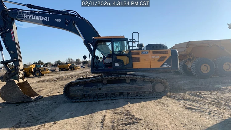 Used 2025 HYUNDAI HX380AL Crawler Excavators Texas US | National Equipment Dealers #1422271