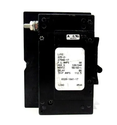 NEW AIRPAX 0320-1841-17 CIRCUIT BREAKER 0320184117