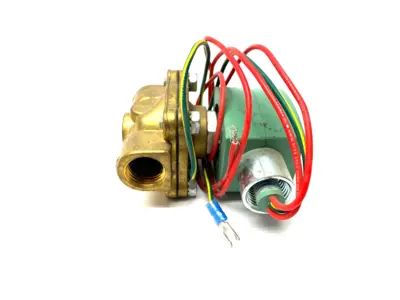 Used Asco Red Hat II 2-Way Solenoid Valve 120VAC 5/8" Orifice 1/2" NPT Solenoid Valves Michigan US | Maverick Industrial Sales #1473823