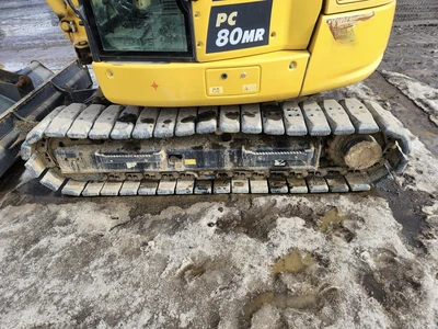 Used 2018 KOMATSU PC80MR Crawler Excavators | Abele Tractor #1342811