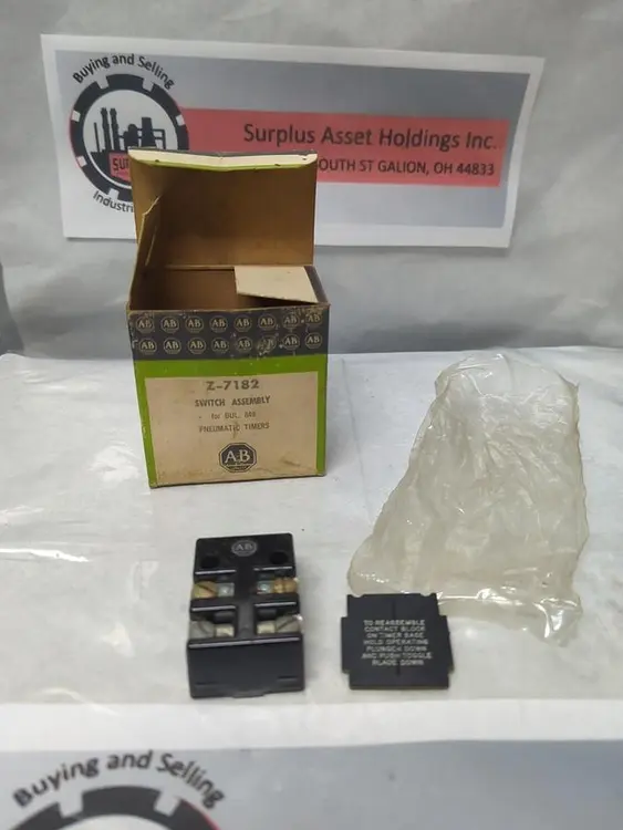 New | in-Stock ALLEN-BRADLEY Z-7182 Miscellaneous Equipment (Electrical & Power) Ohio US | Surplus Asset Holdings #1245250
